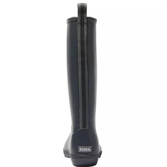 Totes Cirrus Tall Rain Boots Mineral -9 - Picture 5 of 8
